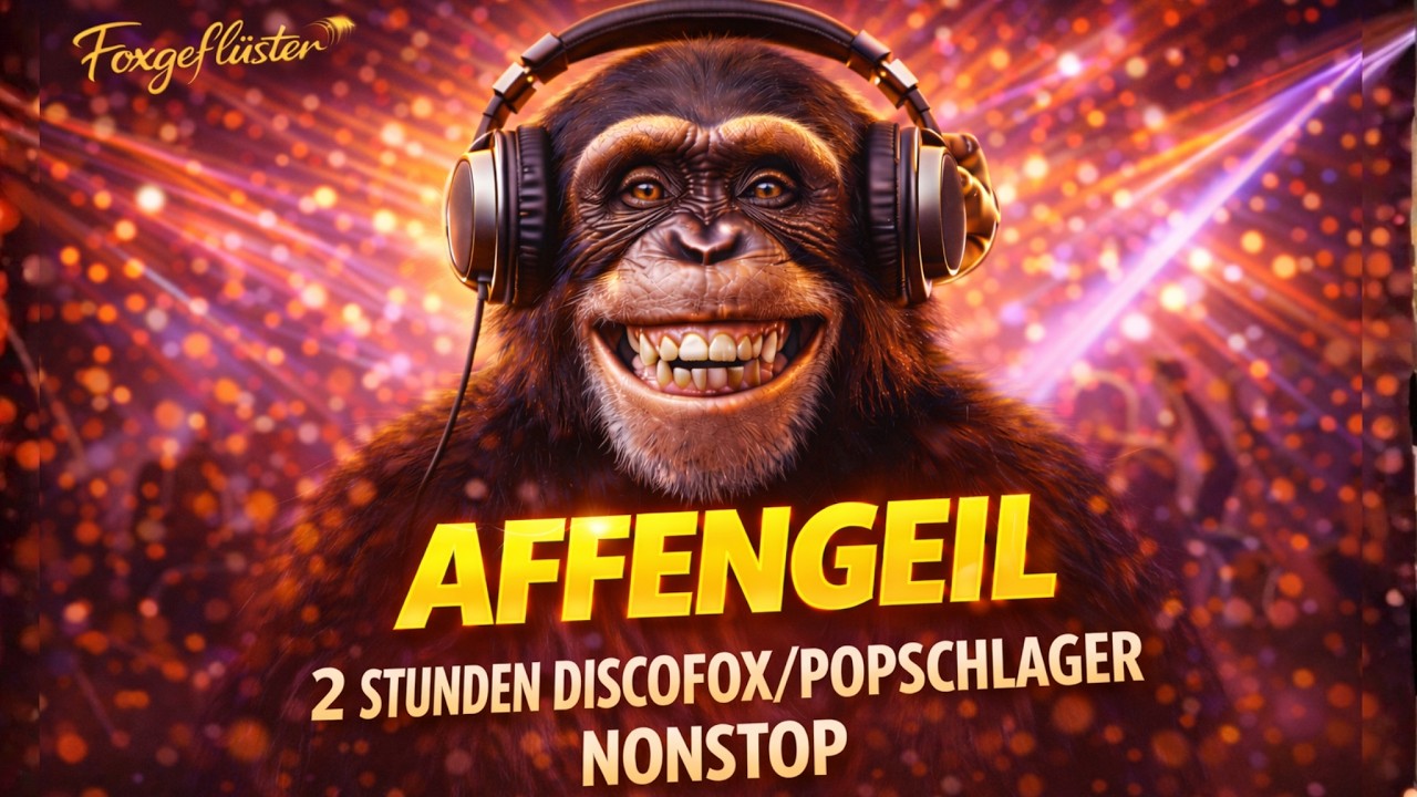 🦍 AFFENGEIL Vol. 1 – 2  Stunden NONSTOP die NEUESTEN DiscoFox & Schlager Hits 2026! 🦍