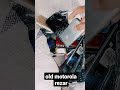 old silver motorola rezar mobile phone | mobile scrap