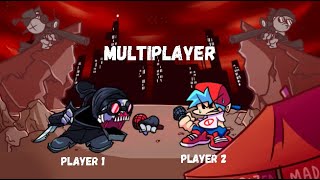 Friday Night Funkin' Multiplayer Vs Online Hank (Custom Backgrounds)