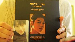 TAEMIN — MOVE-ing unboxing