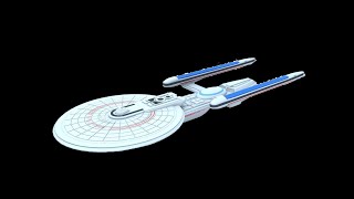Star Trek Attack Wing: U.S.S. Hood (Q-Continuum month 1 Prize Ship)