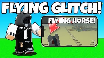 (Mobile) Easy Method To Do The Flying Glitch | Roblox Dead Rails