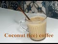 Coconut (ice) Coffee