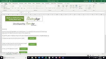PDPM Specific Stay Calculator Instruction Video