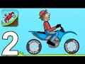 Hill Climb Racing Gameplay Walkthrough Part 2 Motocross 