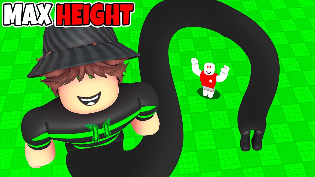 Roblox But Every Second Our LEGS GROW!