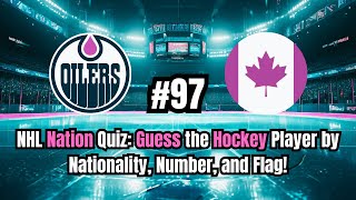 NHL Nation Quiz: Guess the Hockey Player by Nationality, Number, and Flag! #quiz screenshot 4