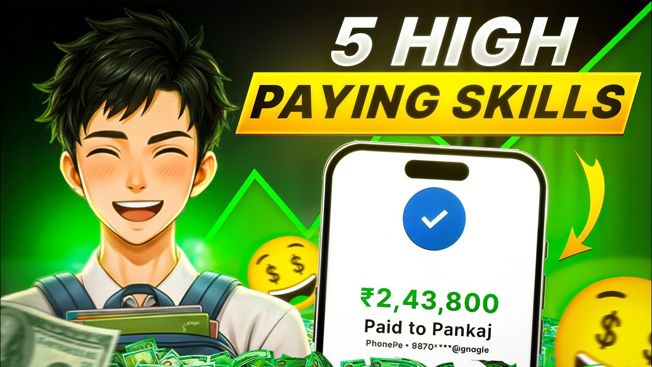 Top 5 High Paying Skills to Learn in 2026 || Op Bhai - YouTube