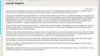 ReadSpeaker's Suite of Learning Tools (Blackboard) - webReader screenshot 5