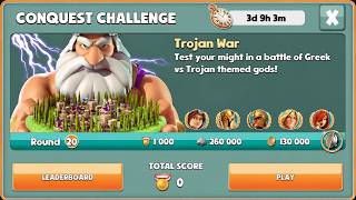 Gods of Olympus round 19, Trojan War challenge, completed screenshot 4