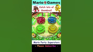 Catch lots of Goombas!! - Mario Party Superstars Minigames  #marioparty