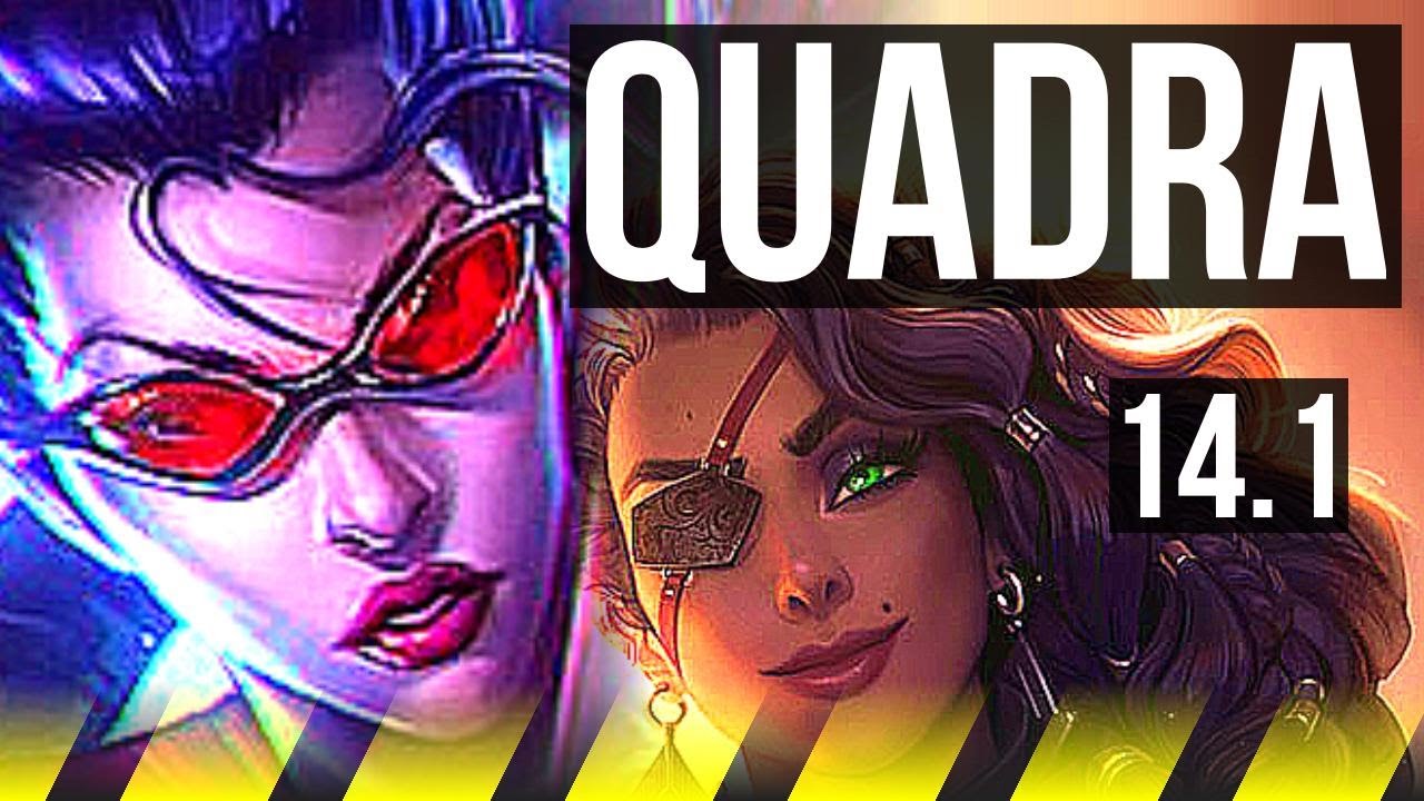 VAYNE & Alistar vs SAMIRA & Maokai (ADC) | Quadra, 13/2/7, Godlike | BR Grandmaster | 14.1