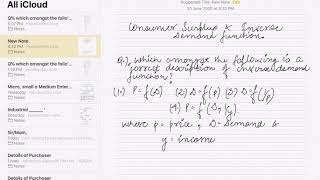 How to find Consumer Surplus || Demand Function and Inverse Demand Function || UGC NET ECONOMICS
