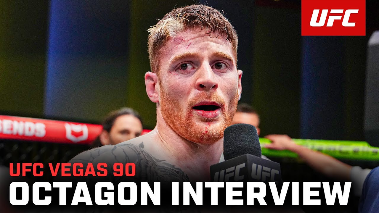 Charlie Campbell Octagon Interview | UFC Vegas 90 - YouTube