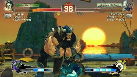 Ultra Street Fighter IV battle: Hugo vs Seth