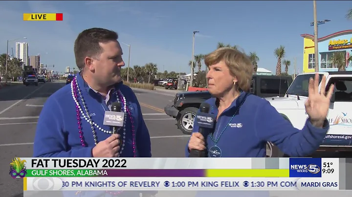 Blake and Debby getting ready in Gulf Shores for t...