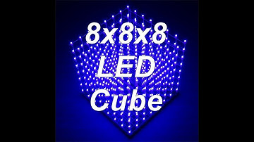 8x8x8 LED Cube Full Animation Cycle - Banggood