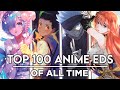 My top 100 anime endings of all time