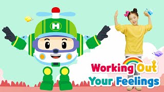 Working Out Your Feeling | Good Habits Song | Touch Touch Workout | Robocar POLI - Nursery Rhymes screenshot 3
