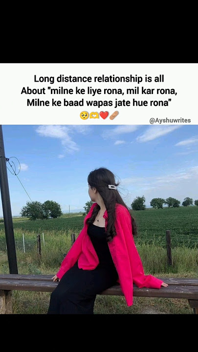 Long Distance Relationship Is All About🥺❤‍🔥|| #shorts #trending #aesthetic #feeling #love #shayari