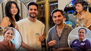 Abhishek met Jasus after a year 