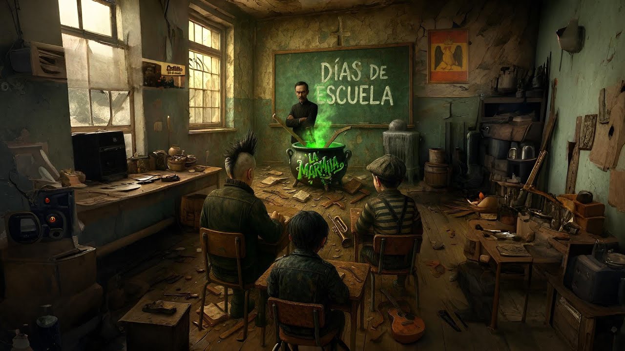 LA MARMITA - DÍAS DE ESCUELA con JULIO de ASFALTO (Audio Oficial)