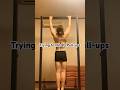懸垂20回を目指しました。結果は？ Trying to Hit 20 Pull-ups #懸垂 #懸垂女子 #筋トレ女子 #筋トレ #pullups