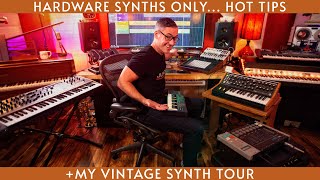 No VSTs... realtime hardware synths+vintage synth tour!