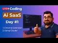 Building AI SaaS From Scratch - Watch Me Code Live | Day 1 | Navoki
