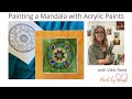 Painting a Mandala with Acrylic Paints