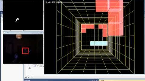KinecTris: Tetris + Kinect + Face Tracking + Gestures