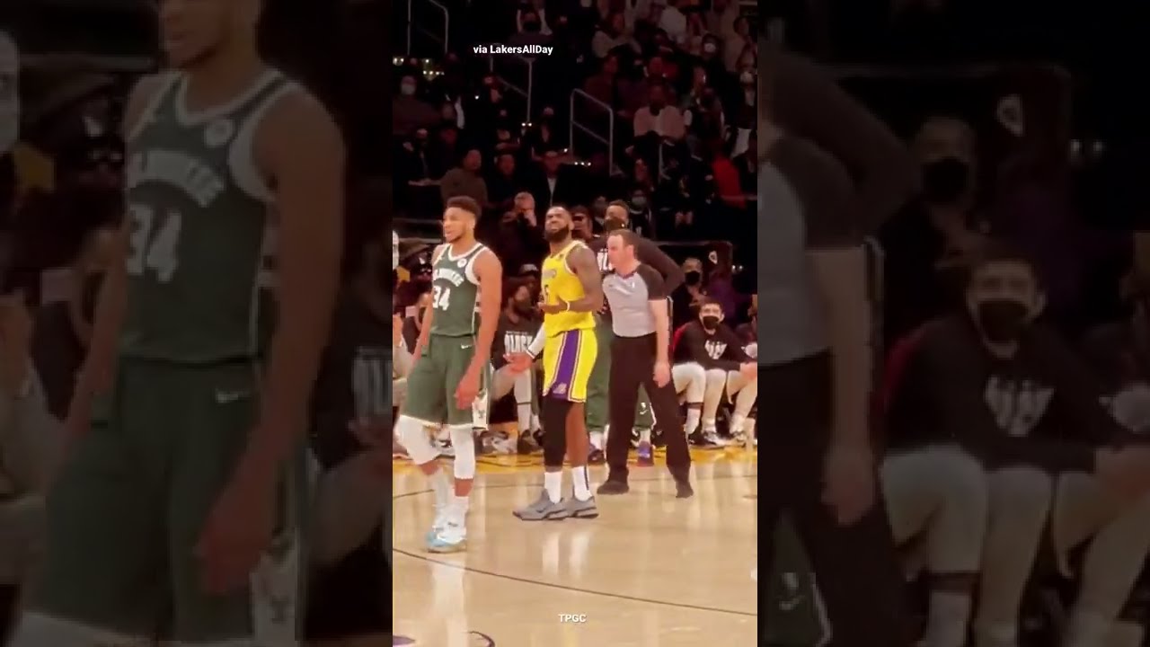 LeBron Reverse SLAM Over Giannis 🤯