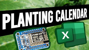 Automatic Soil Sensing Planting Calendar with Excel & ESP8266  | Autonomous Agriculture 1