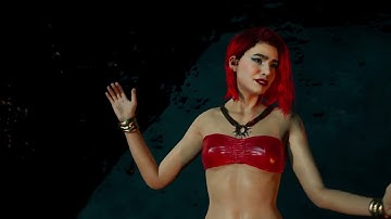 girl singing reallusion acculips test unreal engine render