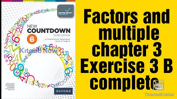 oxford new countdown book 6 third edition || chapter 3 ||  Exercise 3B  complete solved