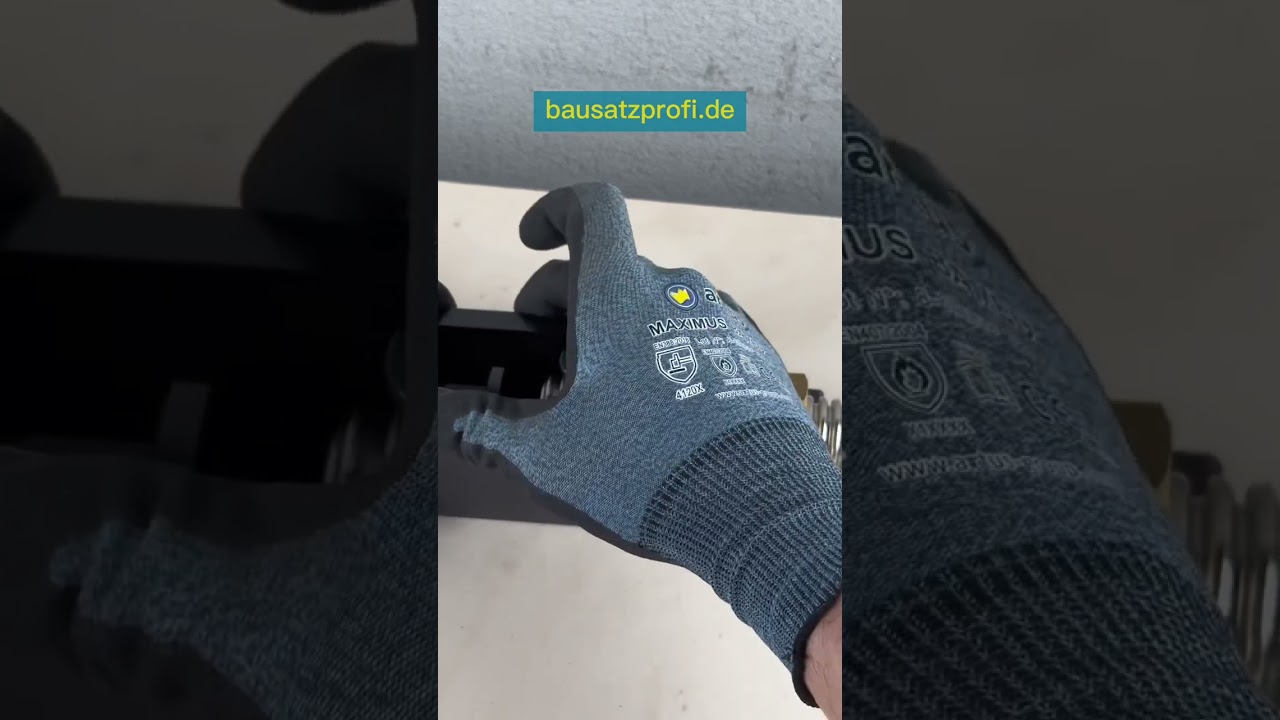 Wellrohrverschraubung herstellen 