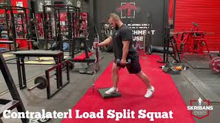 Contralateral Load Split Squat
