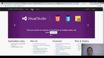 C# ASP NET CORE MVC CRUD EF Database First Visual Studio 2017