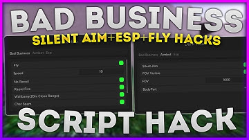 [NEW] Bad Business Script Hack GUI | Silent Aim + ESP, Fly Hacks & MORE [ROBLOX] *PASTEBIN 2021*