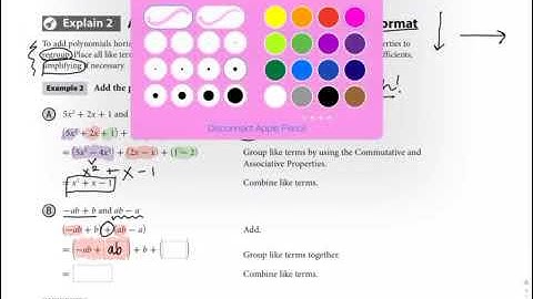 17.2 Adding Polynomial Expressions -Explain 2