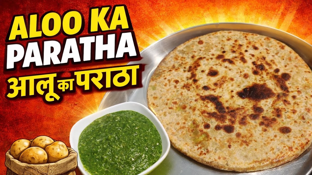 “Ghar jaisa Soft Aloo Paratha | Easy Aloo Paratha Recipe | Street Style Taste 😋”