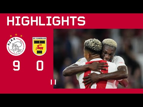 Goals everywhere 🥵 | Highlights Ajax - SC Cambuur | Eredivisie