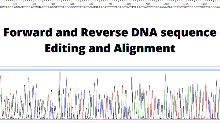 Forward and Reverse DNA Sequence Editing and Alignment