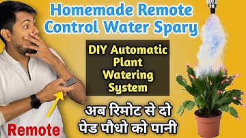 DIY Automatic Watering System for Plants | Remote Control Watering System for Garden using Arduino