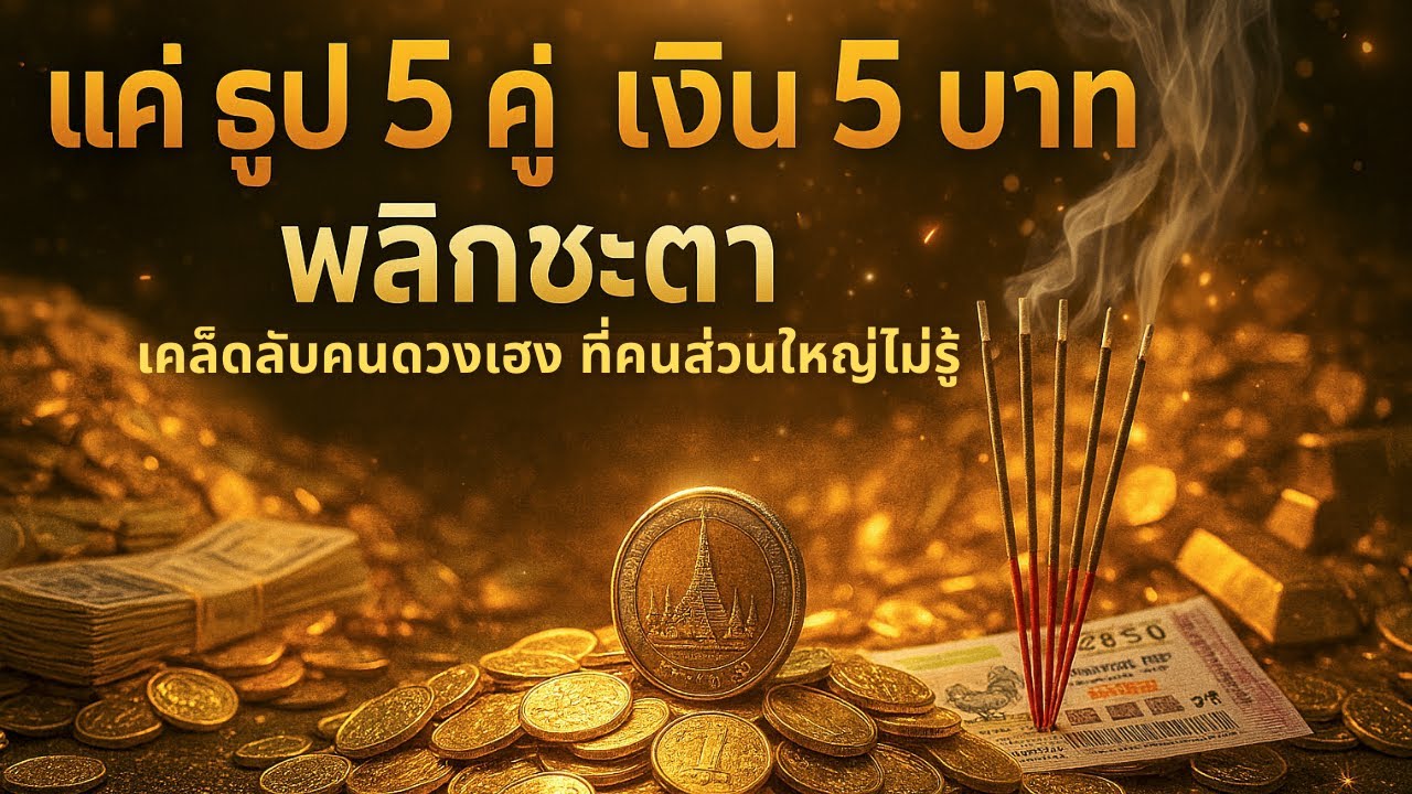 ซื้อหวยกี่งวดก็ไม่ถูก? อาจไม่ใช่แค่ดวงตก แต่มี 