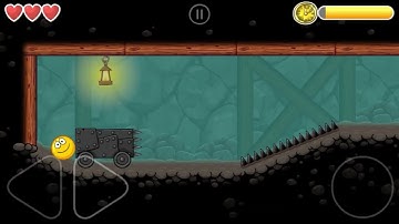 Level 69 - GOLD Clock - Red Ball 4 - Into The Caves - Time Challenge Race Guide Gameplay Pro