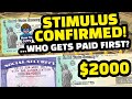 📈$2000 IRS Stimulus November Check💰Sending Out Automatic if?🎉Social Security SSI,SSDI,VA Seniors?✅