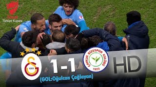 Galatasaray: 1 - Çaykur Rizespor: 1 | Gol: Oğulcan Çağlayan