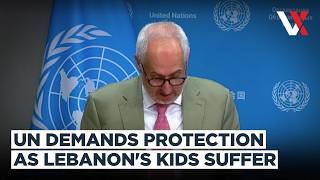 “Nearly 100,000 Children Out of School” UN Urges Protection Amid Lebanon Hostilities | VERTEX