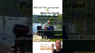 Crazy boat launch fail wow #fishing #reels #shortsfeed #boating #boat #shorts